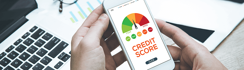 checking app to see how student loans affect credit scores