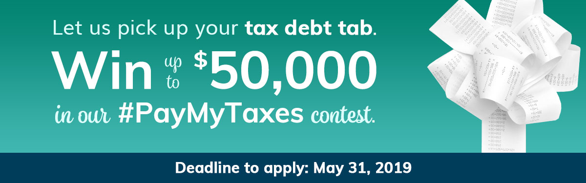 #PayMyTaxes Contest Entry Page