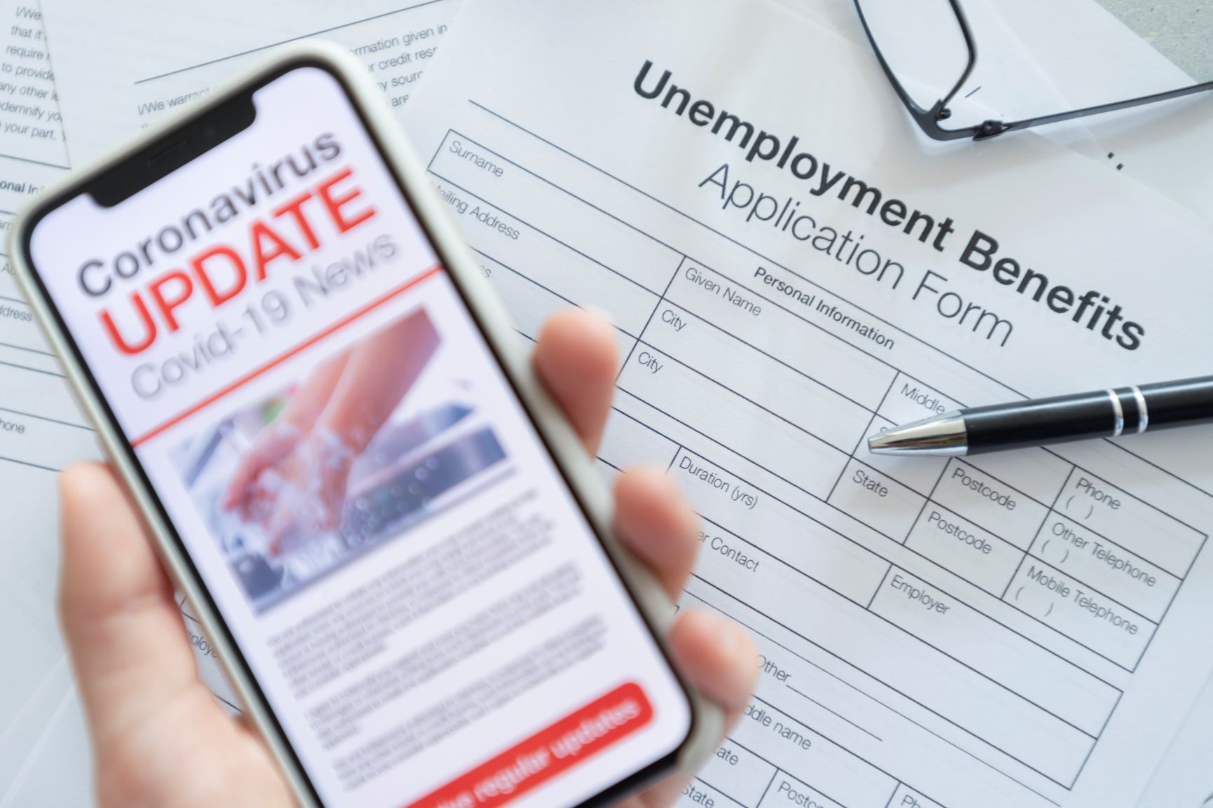 checking unemployment check status on phone app