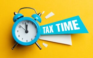 Alarm clock for Tax deadline