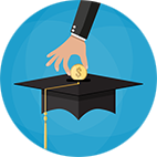 student loan graduation cap